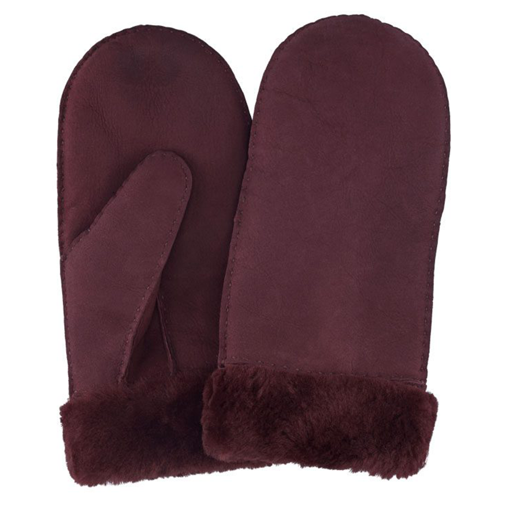 Fabulously Fleecy Mitten in Autumnal Colours