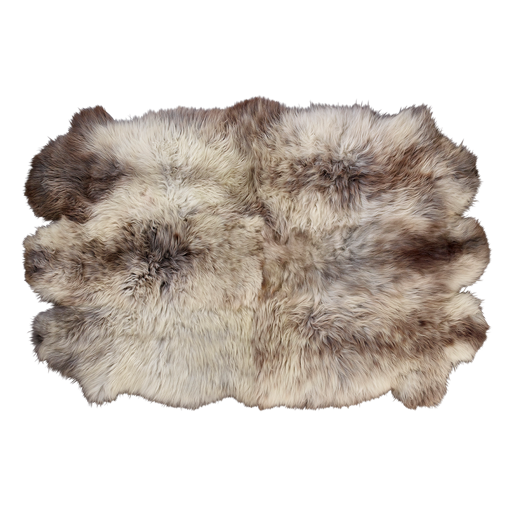 Herdwick and Grey Toned Sheepskin Rugs