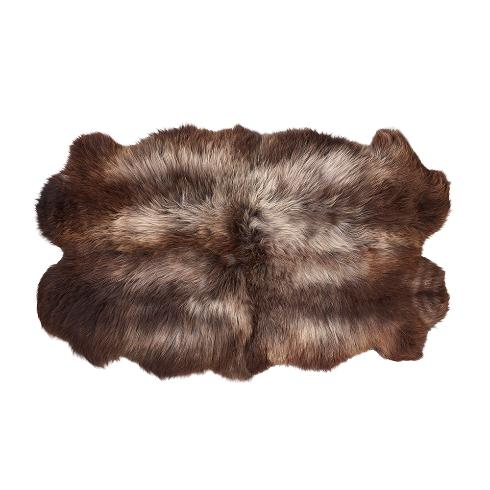 Herdwick and Grey Toned Sheepskin Rugs