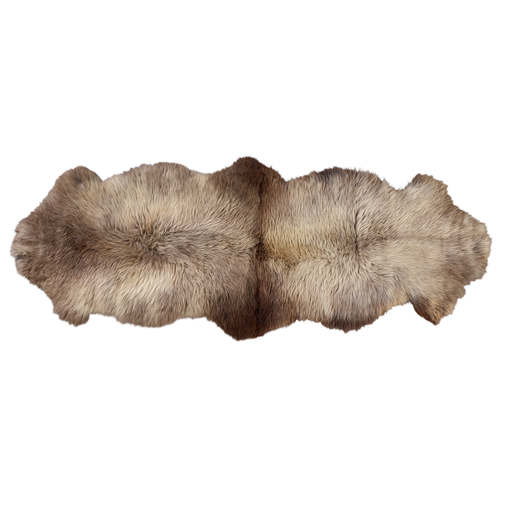 Herdwick and Grey Toned Sheepskin Rugs