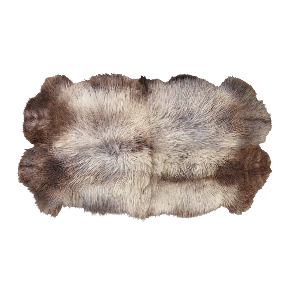 Herdwick and Grey Toned Sheepskin Rugs