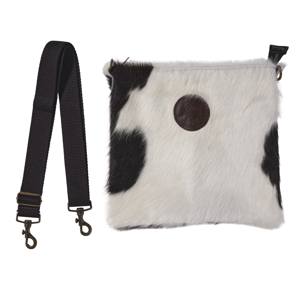 Holstien Cow Hide Messenger