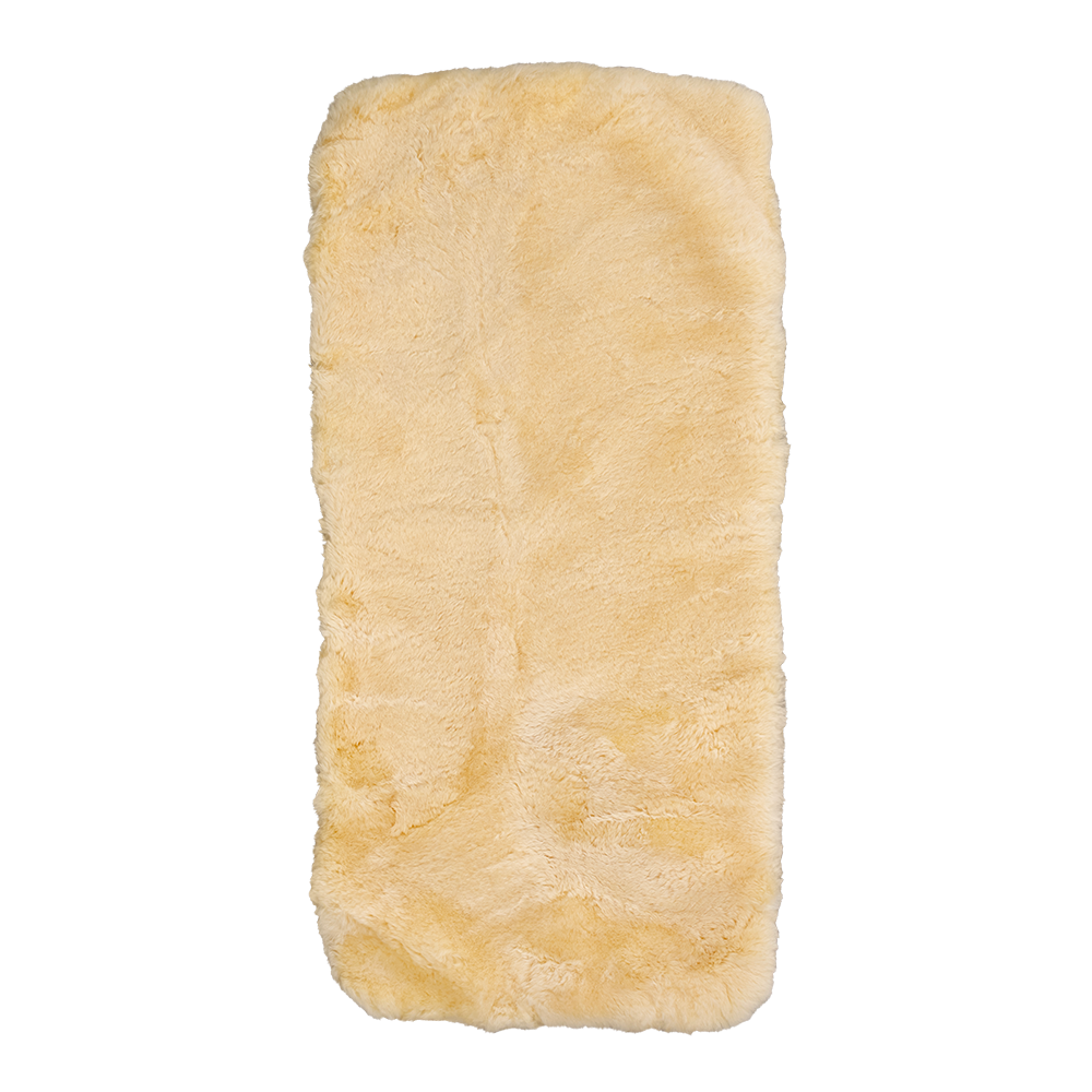 Lambskin Pram Bassinet Liner in Honey Gold