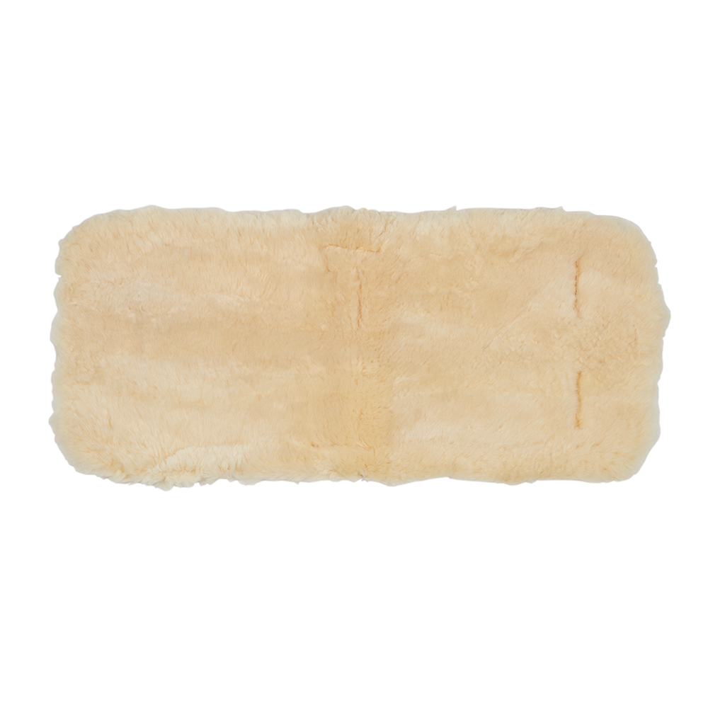 Lambskin Pram Bassinet Liner in Honey Gold