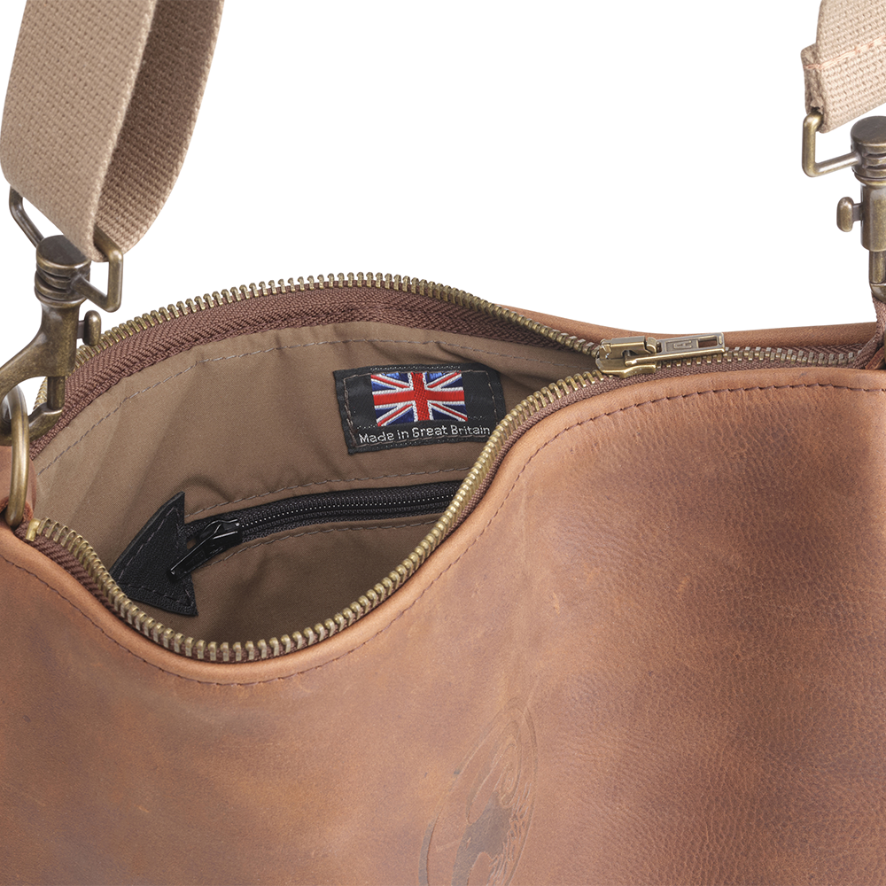 Oiled Rosewood Messenger Bag
