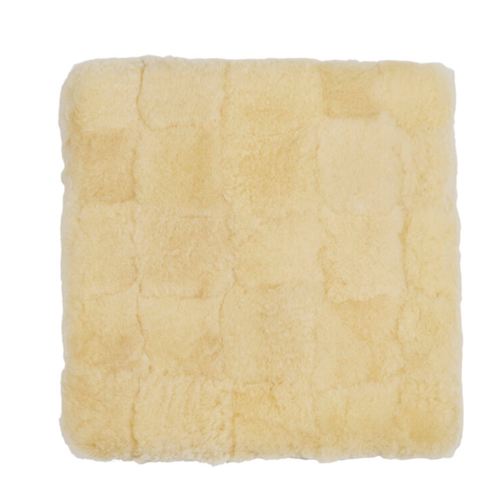 Sheepskin Chair cushion in Cream