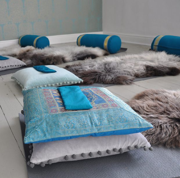 The benefits of using sheepskins for yoga