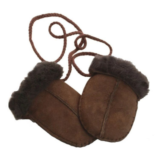 Sheepskin Puddy Mittens for Babies (in two colours)