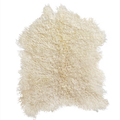 Golden Angora Goat Hide