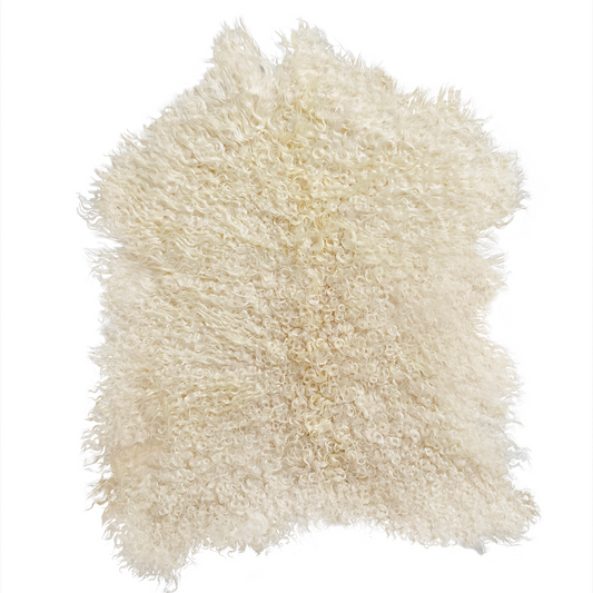 Golden Angora Goat Hide