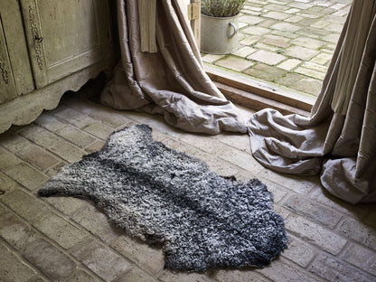 Luxury Gotland Sheepskin in Grey Tones