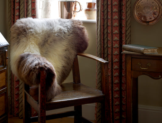 Herdwick and Grey Toned Sheepskin Rugs