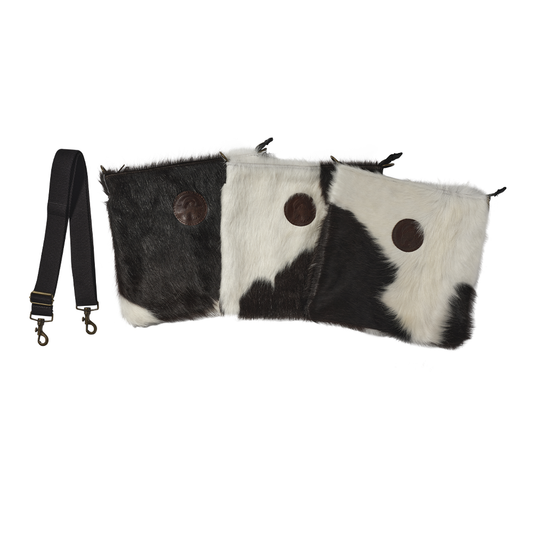 Holstien Cow Hide Messenger