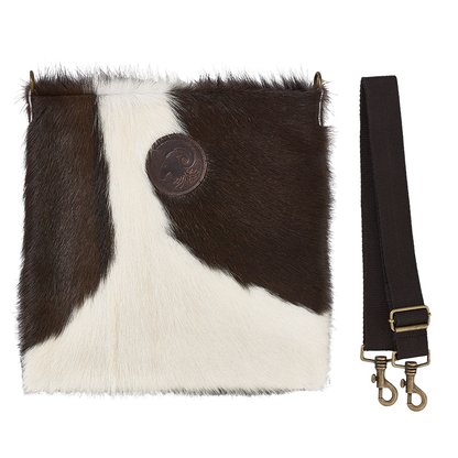 Holstien Cow Hide Messenger
