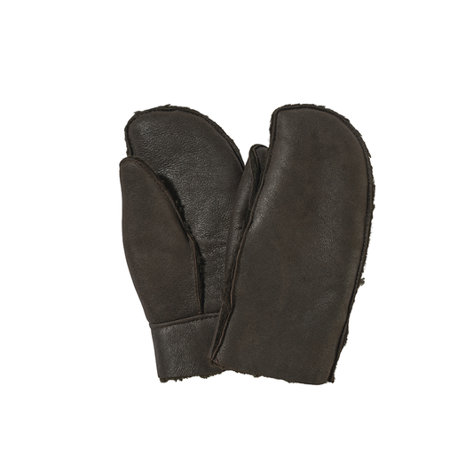 Luxury Mens lambskin Mittens