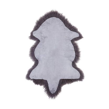 Luxury Tibetan Lambskin in Dark Grey
