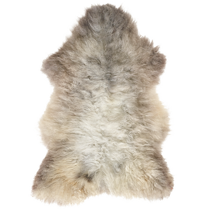Luxury Norwegian Grey Pelssau Sheepskin