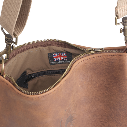 Oiled Rosewood Messenger Bag
