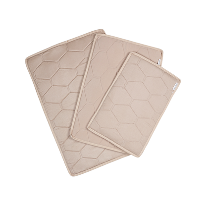 Rectangular Sheepskin Dog Bed In Cream