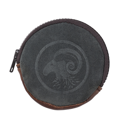 Round Suede Purse (in 13 colours)