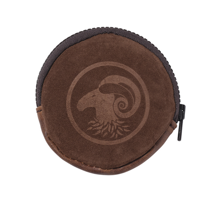 Round Suede Purse (in 13 colours)