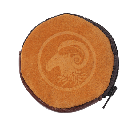 Round Suede Purse (in 13 colours)