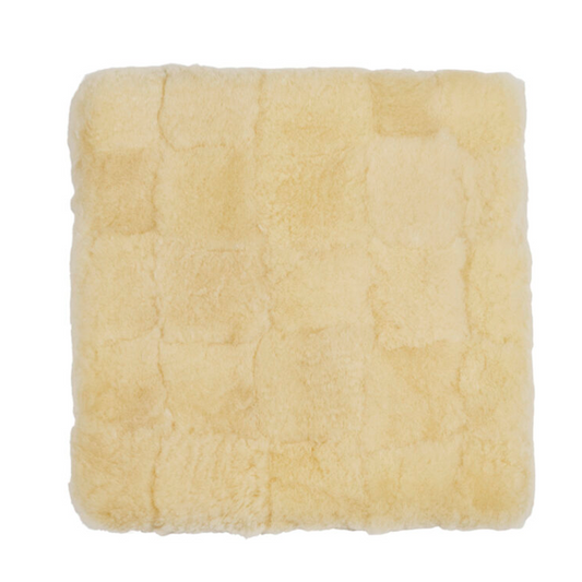 Sheepskin Chair cushion in Cream
