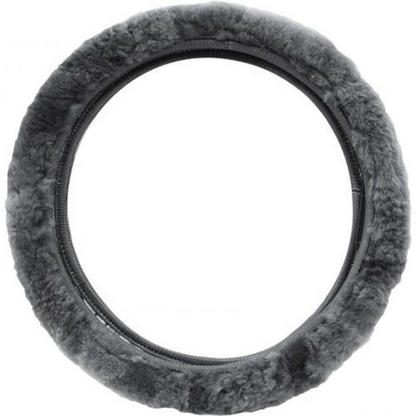 Sheepskin Steering Wheel Cover (in two colours)
