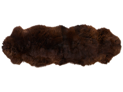 Rare Breed Brown Sheepskin Rug